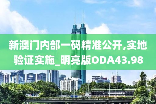 新澳门内部一码精准公开,实地验证实施_明亮版ODA43.98