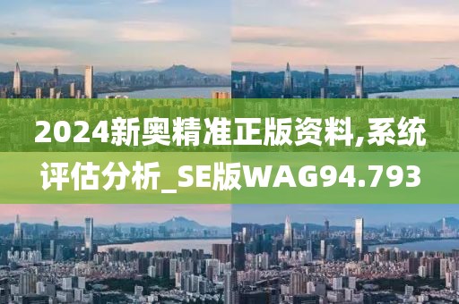 2024新奥精准正版资料,系统评估分析_SE版WAG94.793
