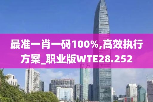 最准一肖一码100%,高效执行方案_职业版WTE28.252