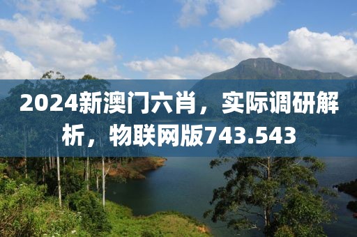 2024新澳门六肖，实际调研解析，物联网版743.543