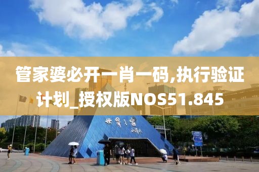 管家婆必开一肖一码,执行验证计划_授权版NOS51.845