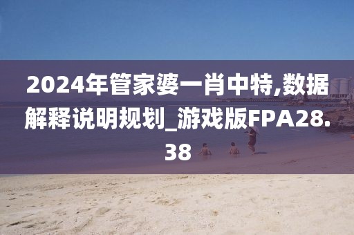 2024年管家婆一肖中特,数据解释说明规划_游戏版FPA28.38