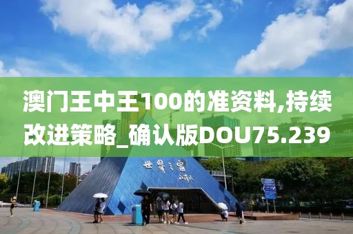 澳门王中王100的准资料,持续改进策略_确认版DOU75.239