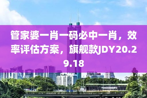 管家婆一肖一码必中一肖，效率评估方案，旗舰款JDY20.29.18