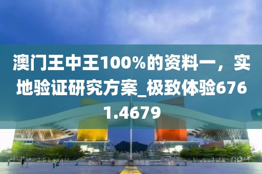 澳门王中王100%的资料一，实地验证研究方案_极致体验6761.4679