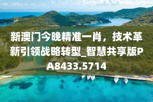 新澳门今晚精准一肖，技术革新引领战略转型_智慧共享版PA8433.5714