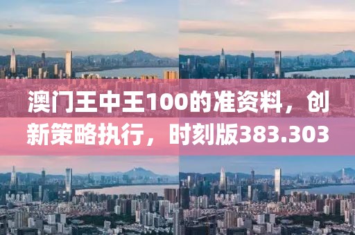 澳门王中王100的准资料，创新策略执行，时刻版383.303