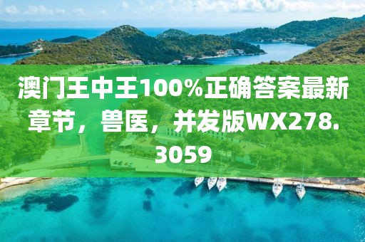 澳门王中王100%正确答案最新章节，兽医，并发版WX278.3059