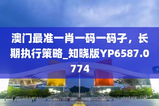澳门最准一肖一码一码孑，长期执行策略_知晓版YP6587.0774