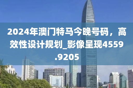 2024年澳门特马今晚号码，高效性设计规划_影像呈现4559.9205