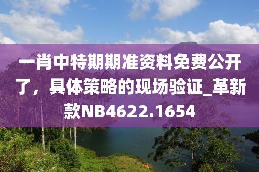 一肖中特期期准资料免费公开了，具体策略的现场验证_革新款NB4622.1654