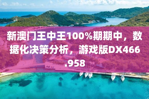 新澳门王中王100%期期中，数据化决策分析，游戏版DX466.958