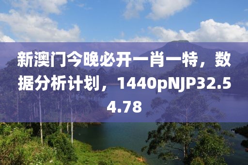 新澳门今晚必开一肖一特，数据分析计划，1440pNJP32.54.78