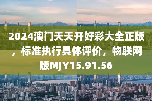 2024澳门天天开好彩大全正版，标准执行具体评价，物联网版MJY15.91.56